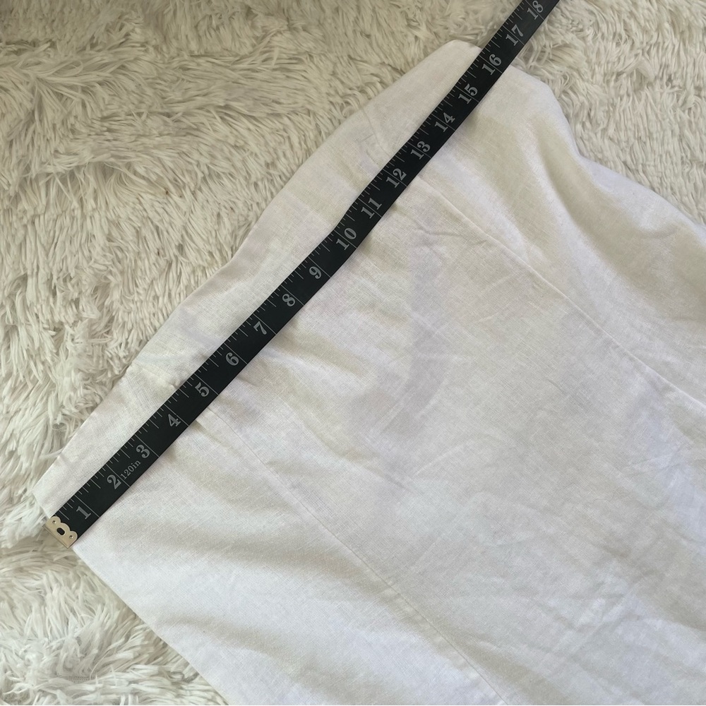 Abercrombie & Fitch White Maxi Slip Dress - Picture 8 of 10